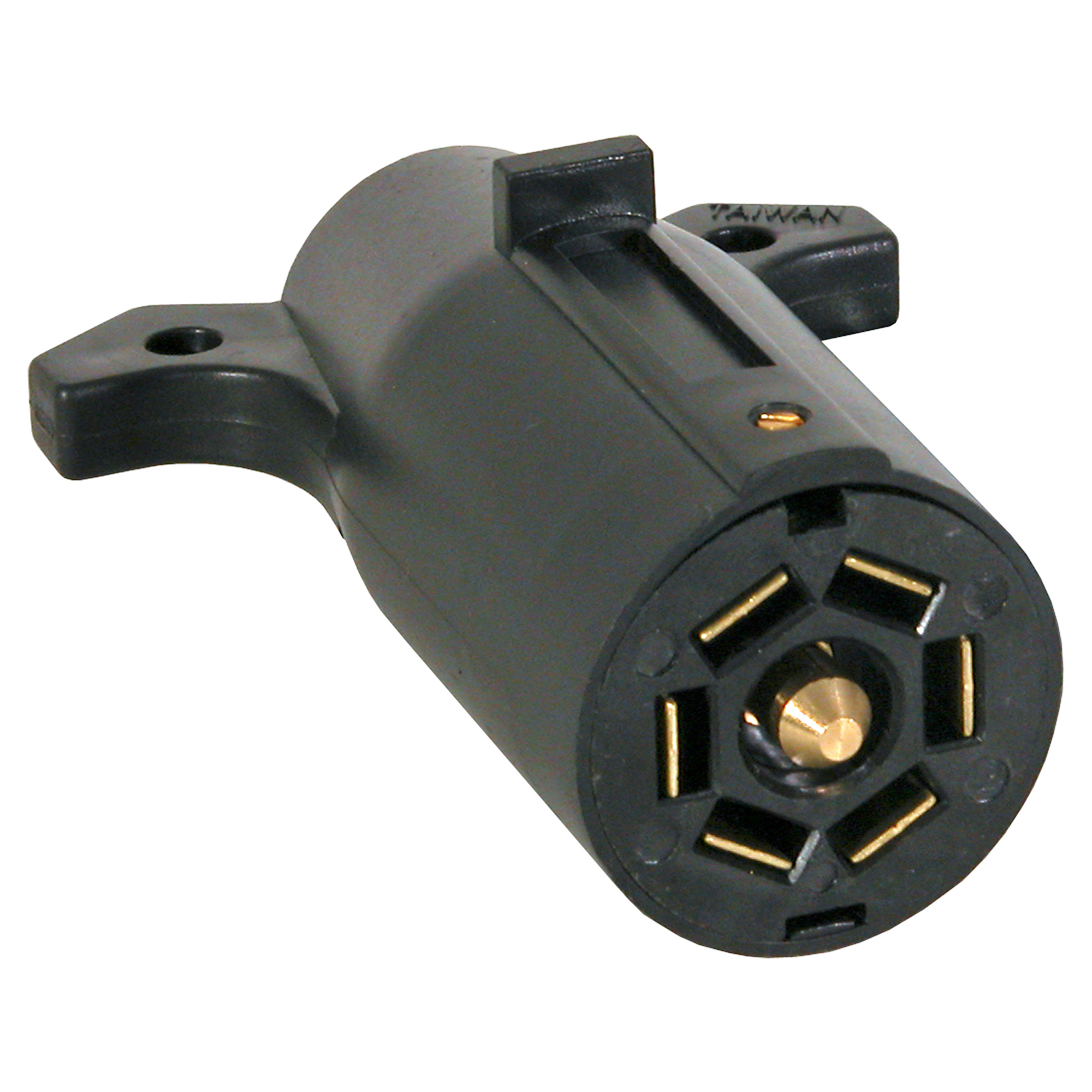 Buyers Products, 7-Way Plastic Trailer Connector - Trailer Side, Connection Location Trailer Side, Model# TC2007P